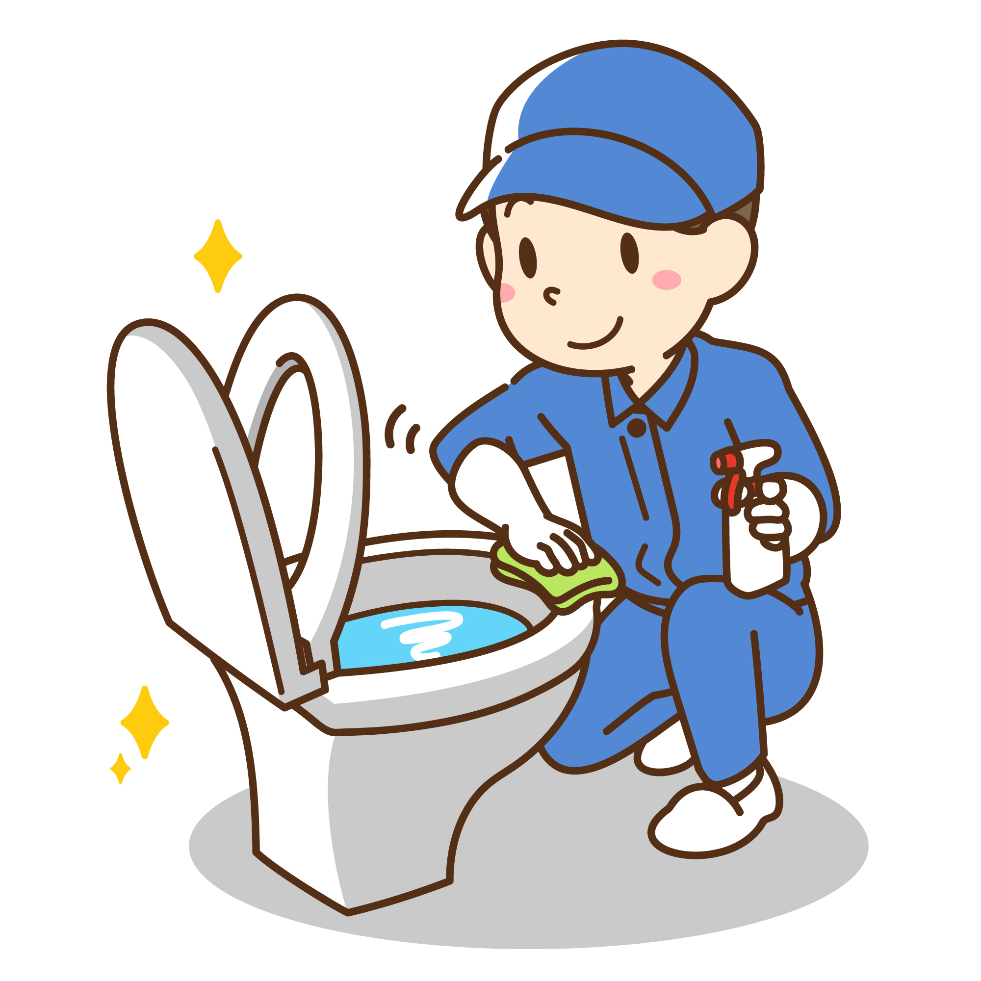 トイレクリーニングの画像